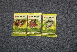 Sin abrir 3 sobres Espiral Tiempo MTG Magic españo