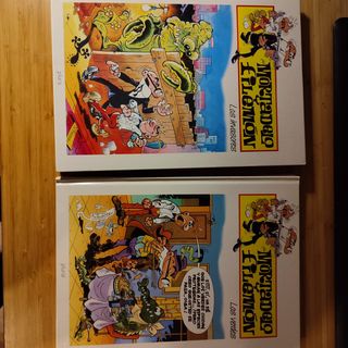 Lote de 8 cómics de Mortadelo y Filemón tapa dura