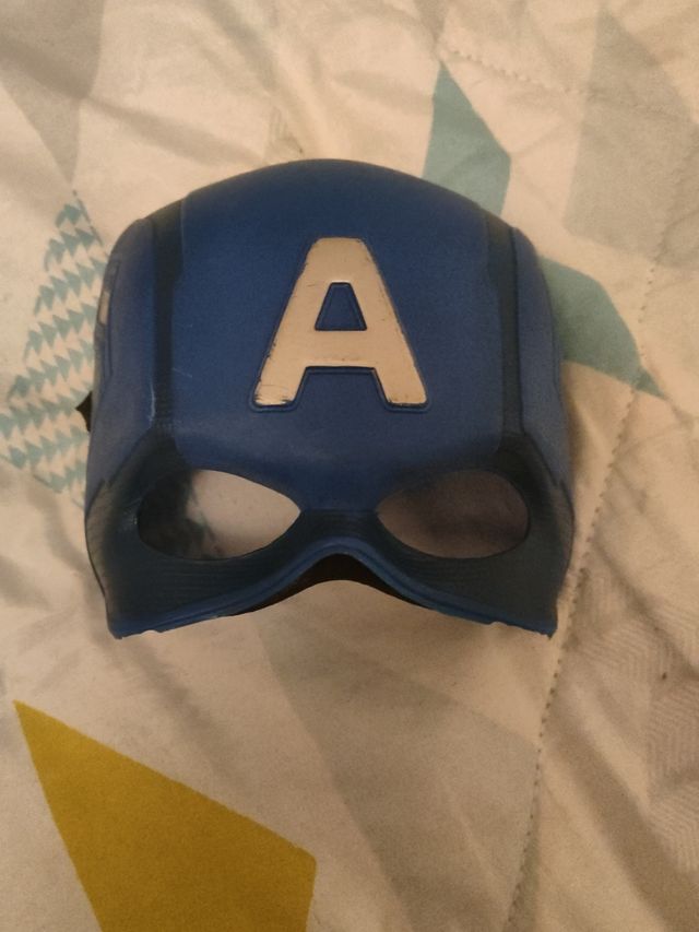 Capitán América mascara infantil