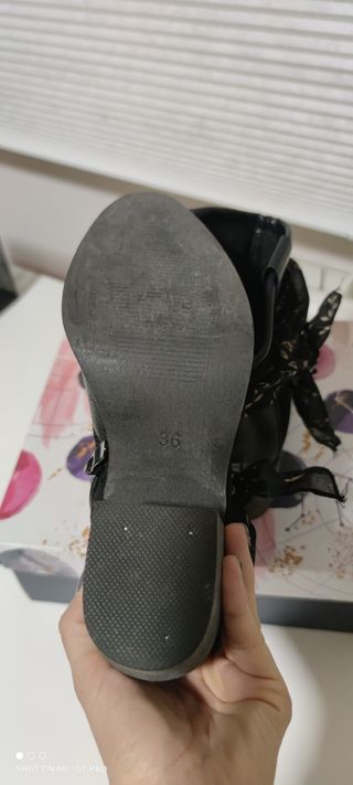 Botines negros 36 chika10