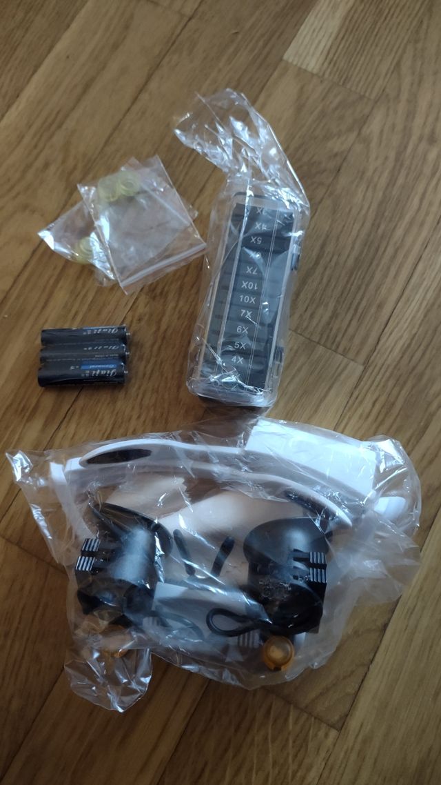 Lupa de diadema con luz led LIGHTSWIN