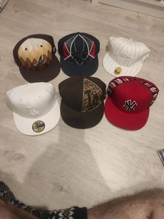 Gorras Los Ángeles y NYC Coleccionista