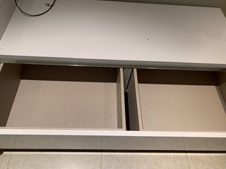 Muebles salon blancos