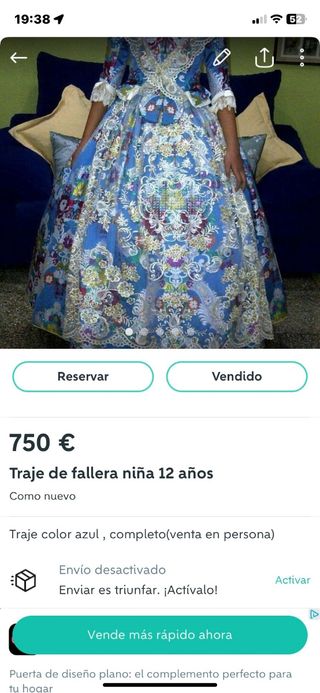 Traje de fallera