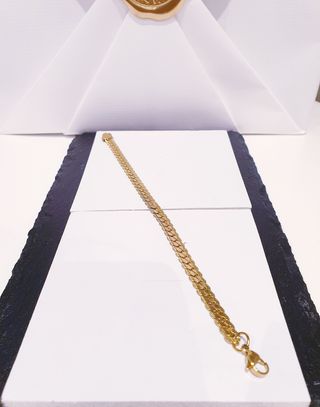 Bisutería hombre, Pulsera acero