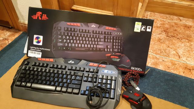 Teclado y Raton Gaming RK900+