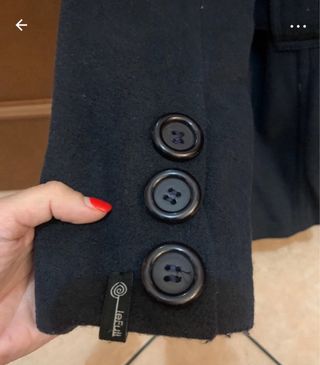 Cappotto donna blu Le Full