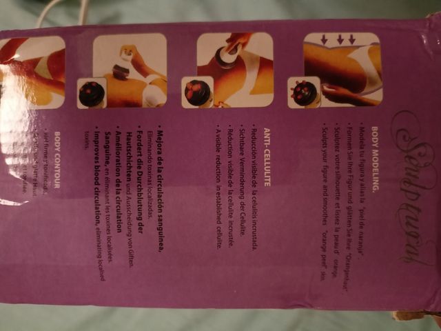 Masajeador anticelulítico Sculptural