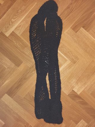 Cuello de lana tejido a mano 