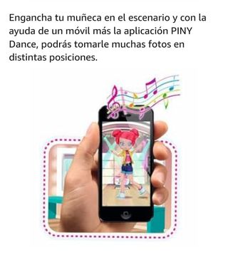 Muñeca PINY Dance, con embalaje original