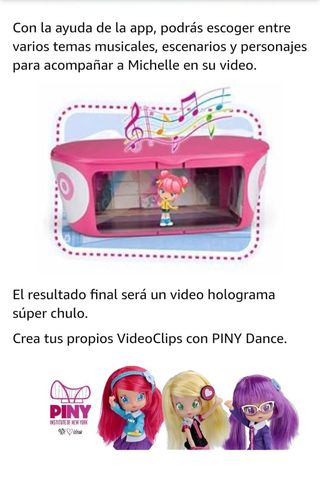 Muñeca PINY Dance, con embalaje original