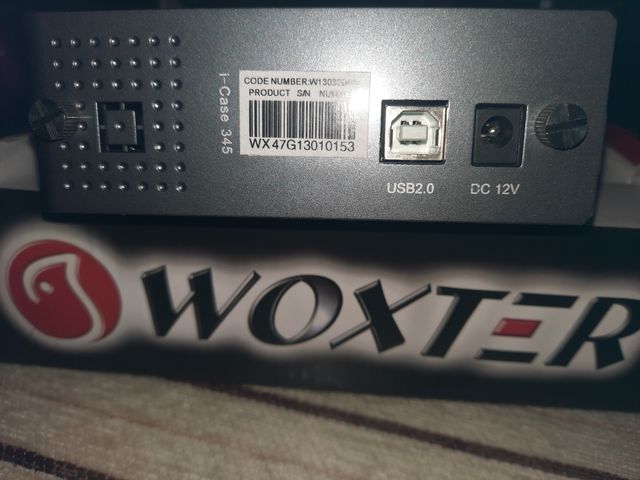Disco duro externo WOXTER 345T