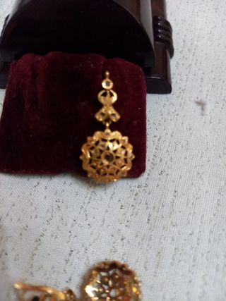 PENDIENTES ORO ANTIGUOS 
