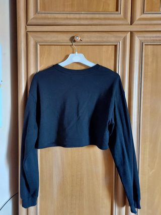 Sudadera corta del Bershka