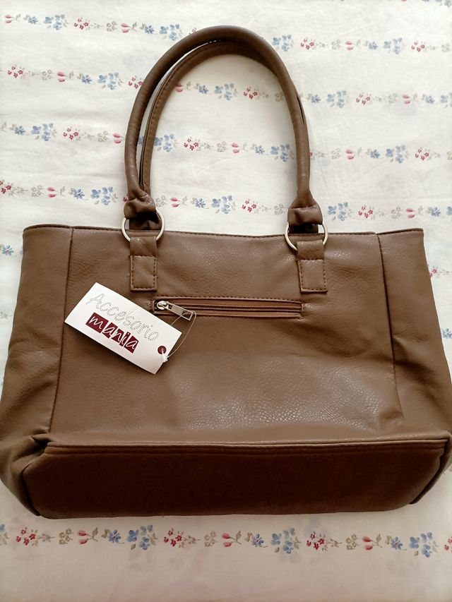 BOLSO MARRON NUEVO