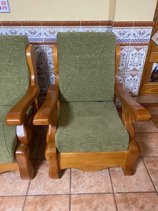 Sofa 3 plazas y 2 sillones