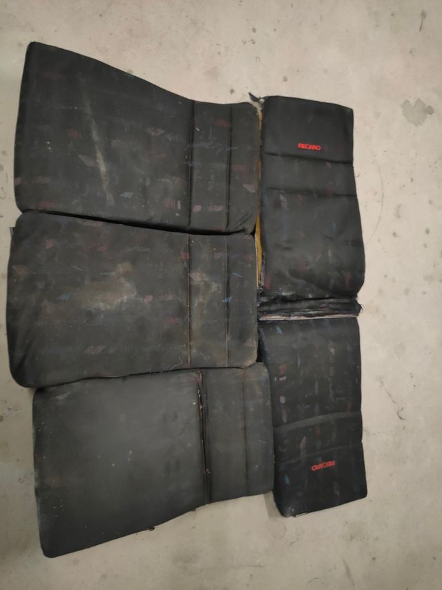 Despiece asientos recaro golf mk3