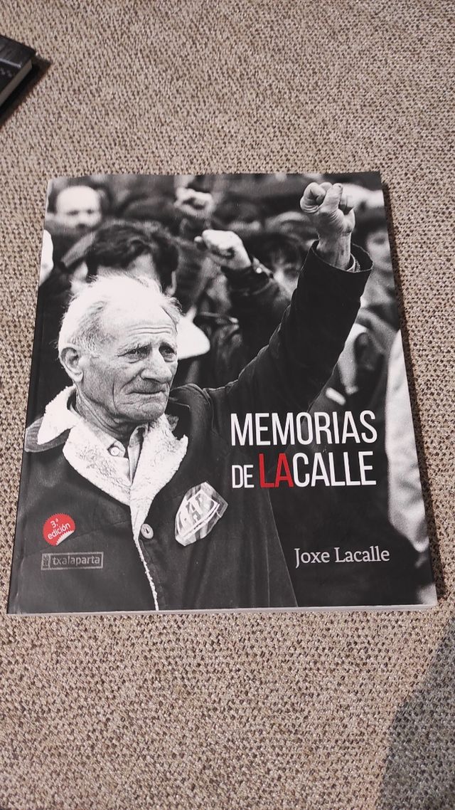 Libro Memorias de Lacalle