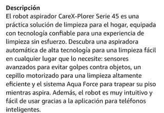 Robot Aspirador Rowenta Xplorer serie 45 RR8277WH