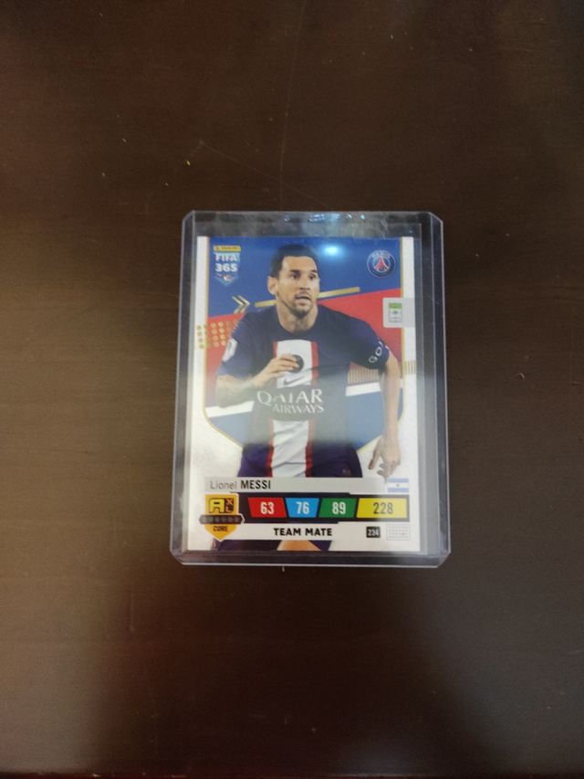 Cartas Lionel Messi y Eden Hazard