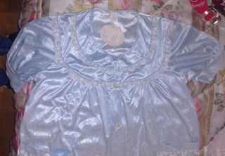 Bata de mujer TESVIL en color azul