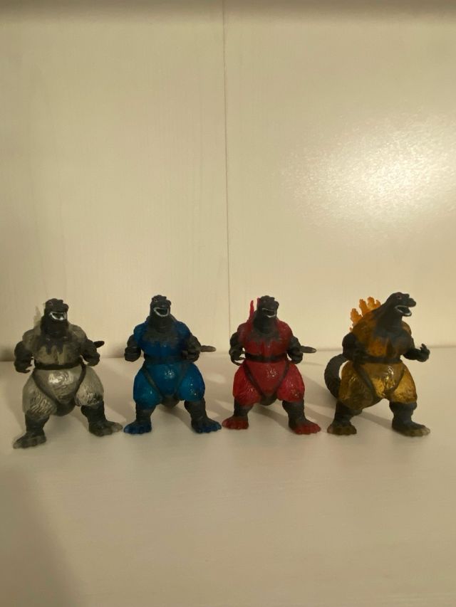 Godzilas mini colores 