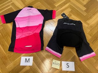 Conjunto, equipación, ciclismo, Nuevo, niños