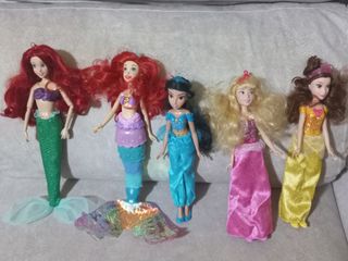 Muñecas princesas Disney Hasbro.