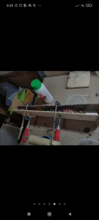 Hacha nórdica artistica