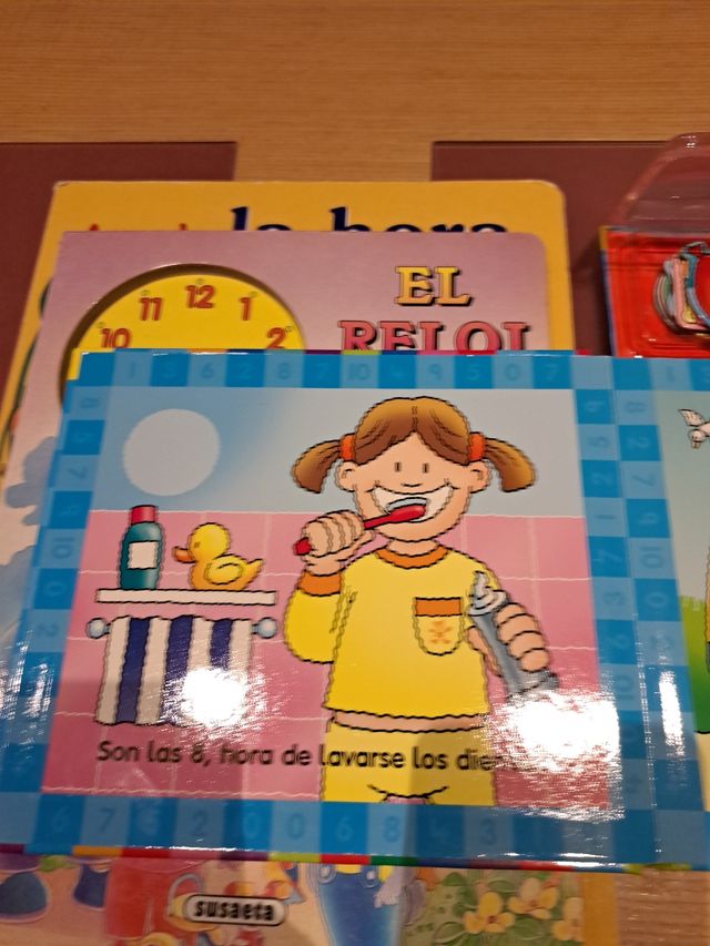Libros para aprender la hora