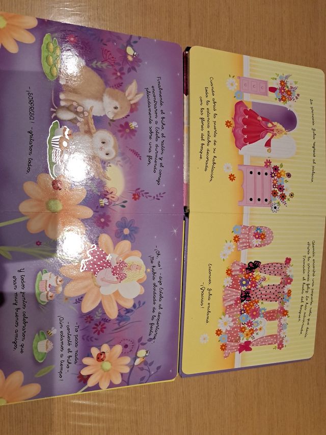 Libros de cartón y purpurina