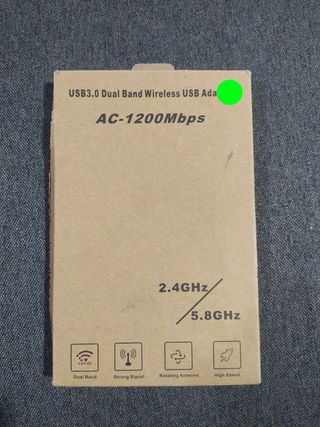 Adaptador WiFi AC 1200Mbps USB WiFi Dual Band 5Ghz
