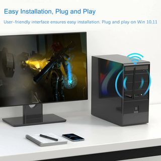 Adaptador WiFi AC 1200Mbps USB WiFi Dual Band 5Ghz