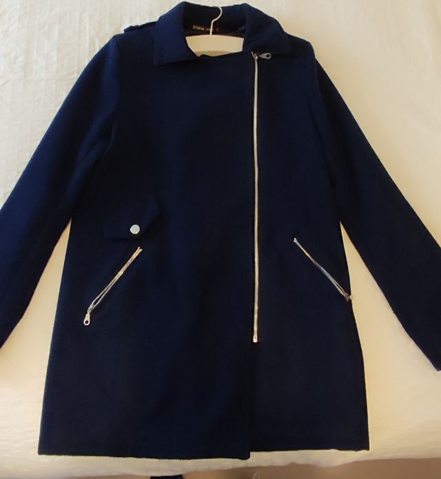 Abrigo azul marino