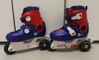 Patines en línea niño, talla 26-28