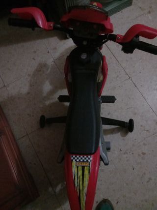 Moto electrica niños