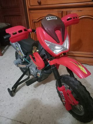 Moto electrica niños