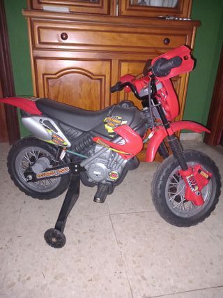Moto electrica niños