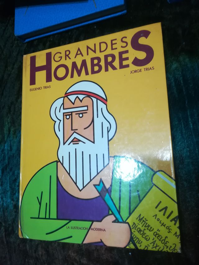 libro vintage Grandes Hombres 1979