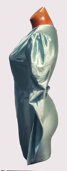 Vestido fiesta satinado ajustado