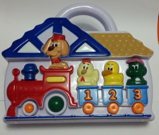 JUGUETE. TREN MUSICAL Y LUMINOSO