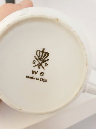 Tazza vintage anni 70