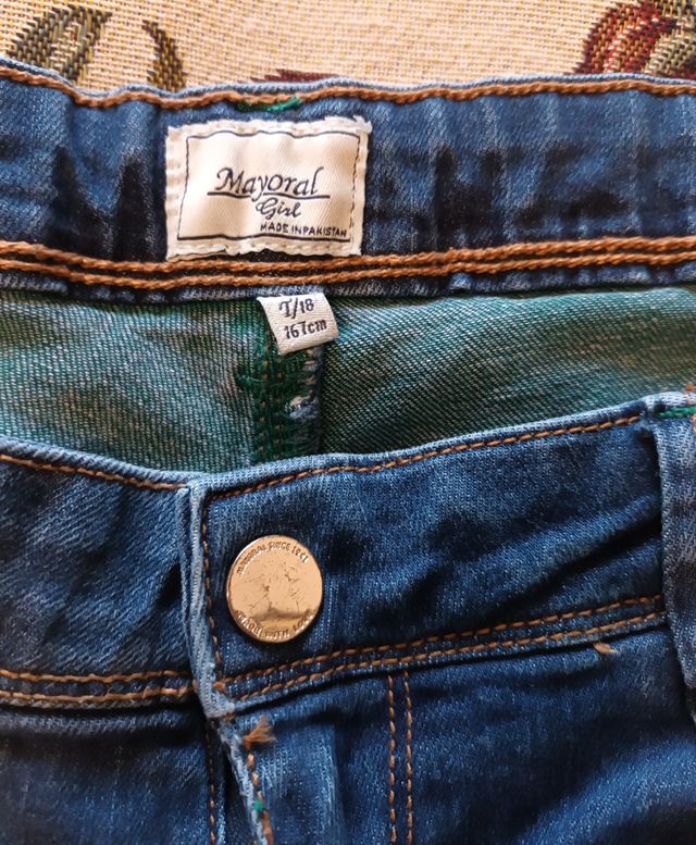 jeans con paillettes