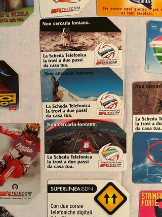 Schede Telefoniche - varie