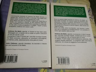 Lotto 2 libri autorealizzazione de mello