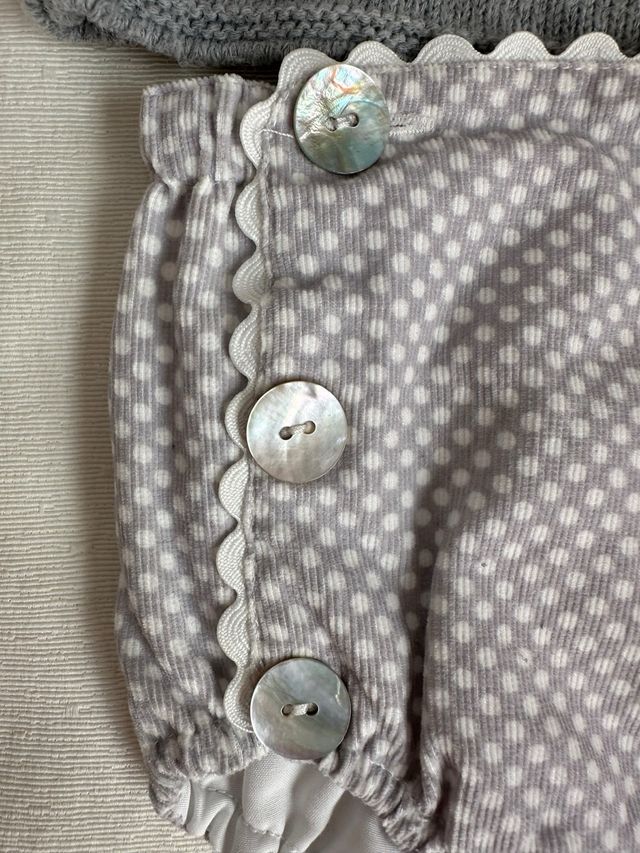 conjunto de bebé niño de marca Foque talla 12 m