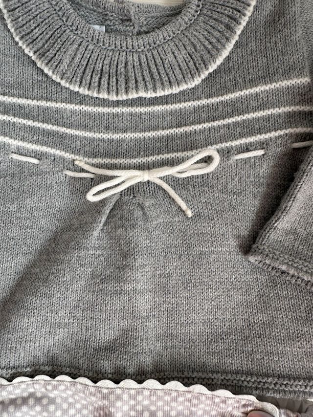 conjunto de bebé niño de marca Foque talla 12 m