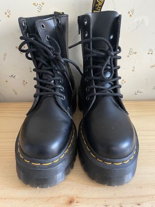 BOTAS CON PLATAFORMA JADON DE PIEL SMOOTH