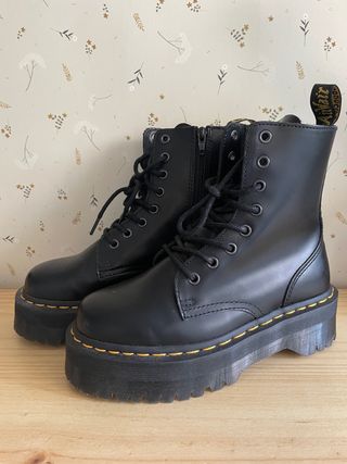 BOTAS CON PLATAFORMA JADON DE PIEL SMOOTH