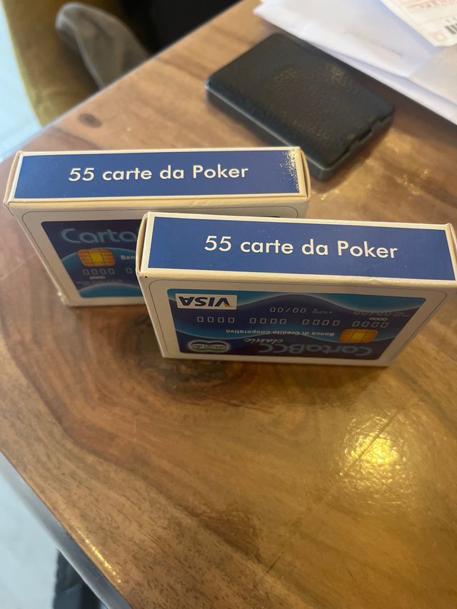 carte da Poker 2 mazzi